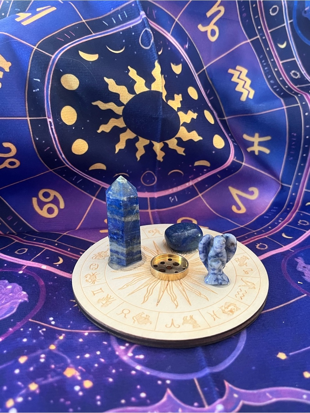 🎉SALE! Crystal Incense Burner/Mini-Altar - CRAFTED WITH INTENTION ✨